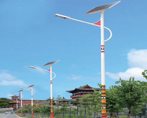 和布克赛尔民族特色路灯